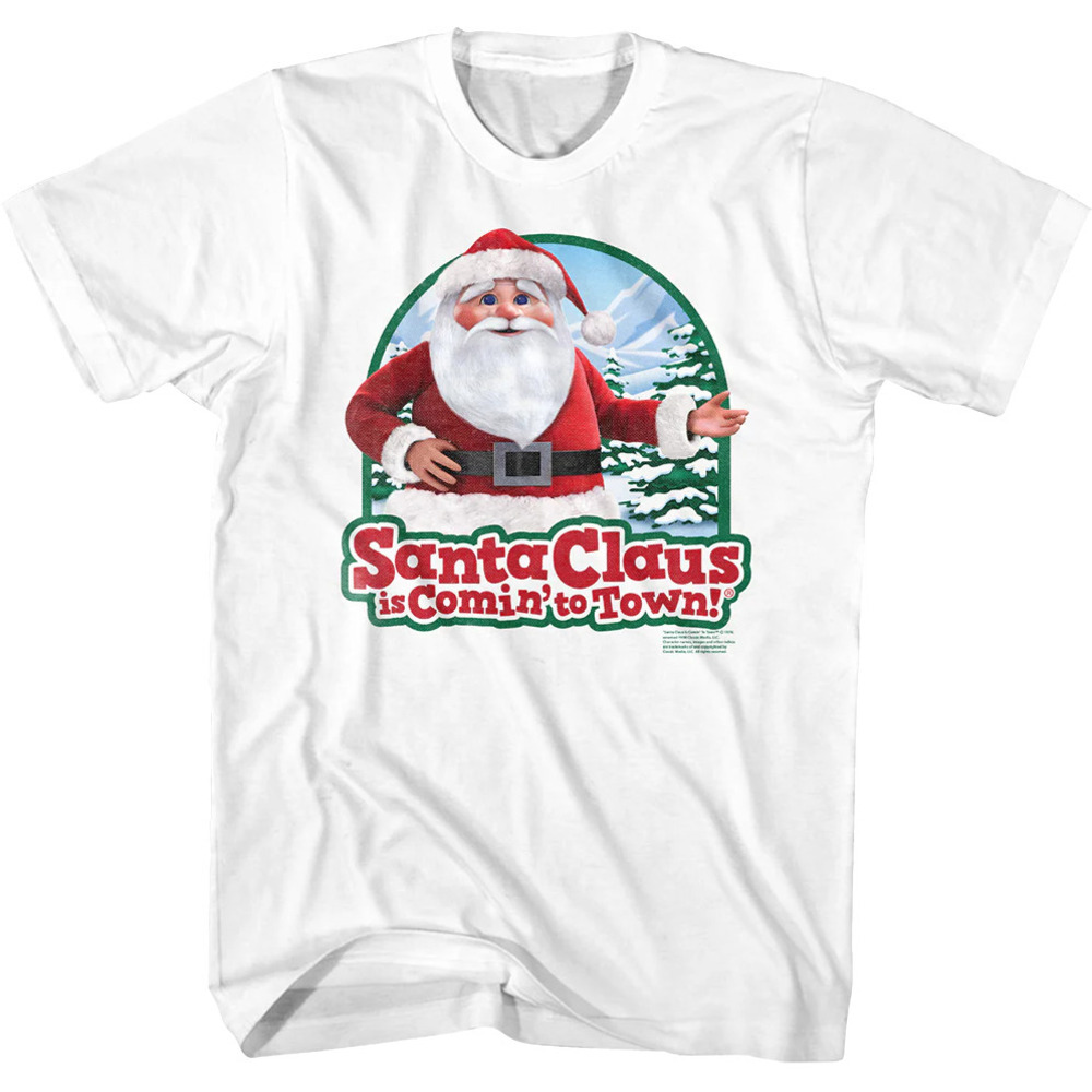 Santa Claus Is Comin To Town Tshirt